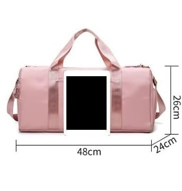 Women Travel Bags Duffle Bag Large Capacity Sports Storage Multi-functional Shoulder Bag Girls(1,48cm*24cm*26cm)2
