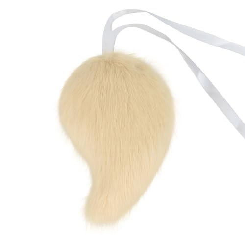 Accessoire de costume d'Halloween pour fille avec oreilles de loup et queue peluche
