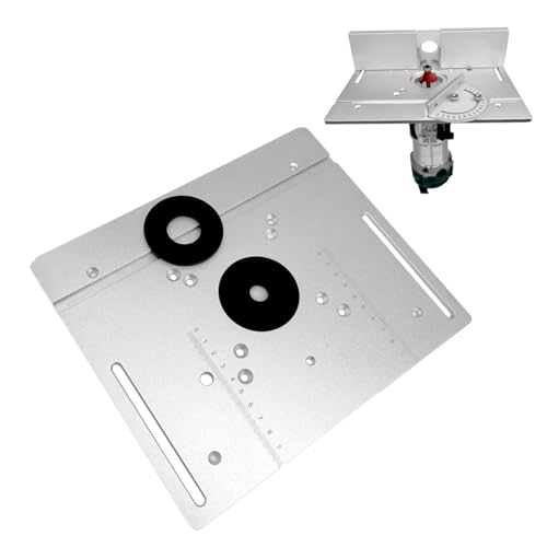Plaque d'insertion table de routeur pour stabiliser la machine à tailler - 3
