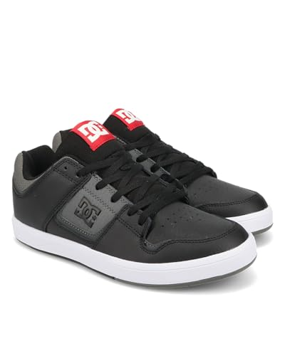 DC Tênis de skate masculino Pure, Preto/cinza, 44