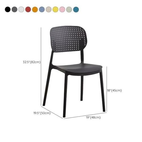 Image of Dream Furnishing - Set of 8 Stackable Dinning Chairs for Home Cafe Office Hotel for Indoor and Outdoor Patio (White Set of 8)