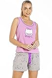 Camille Carlin Et Chat Ensembles De Pyjama Courts pour Femmes 40-42 Lilac