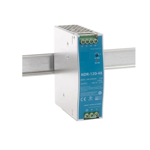 Alimentation à découpage compacte 48V 2.5A NDR-120-48 rail mince