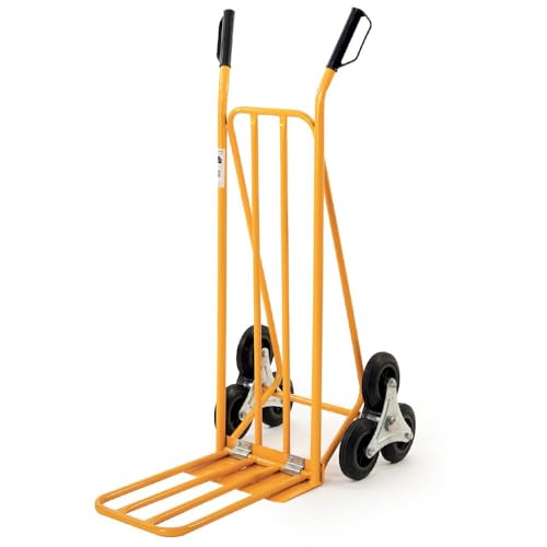 PALUPLUS Carrello Portapacchi per SCALE colore GIALLO, Portata Max 250