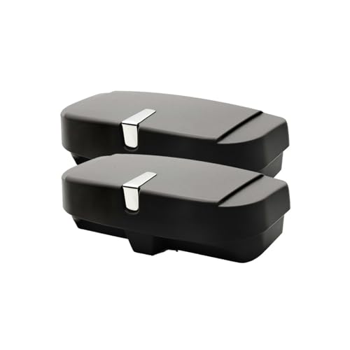 Étui de rangement pour lunettes de soleil voiture Alipis 2 pièces universel