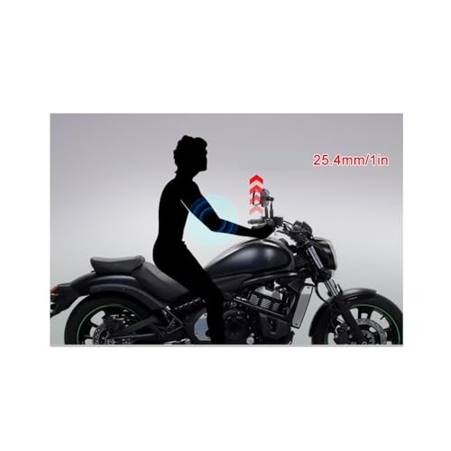 Elevadores de manillar de 22mm y 7/8 para moto Kawasaki Z750 Z1000 KLR650 KX450X KLX110 3