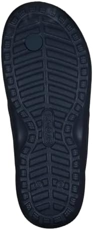 Crocs Kids' Classic Flip Flops | Sandals for Kids, Navy, 7 Toddler | Image 2