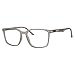 Eyekepper Large Frame Readers Spring Hinges Reading Glasses Men Women (Grey, 2.50)