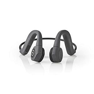 Bone Conduction Koptelefoon | Bluetooth® | Maximale batterijduur: 6.5 hrs | Ingebouwde microfoon | Intern Geheugen: 8 GB | Volumebediening | IPX5 | Grijs