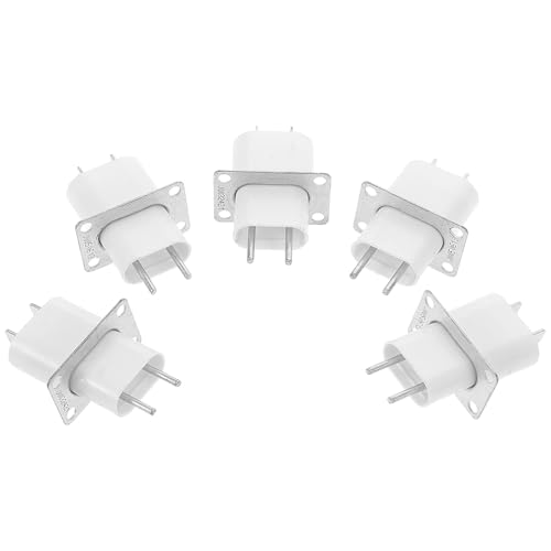 ERINGOGO 5 piezas Conjunto Zócalos para Filamento de Magnetrón de Microondas con Diseño de Capacitor Pasante Repuestos Aplicables para Hornos Microondas Fácil Instalación y Rendimiento
