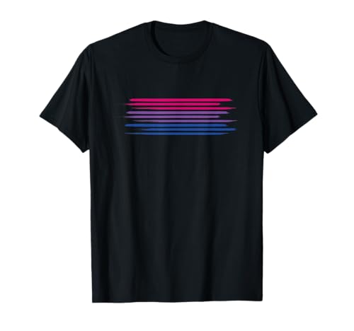 Bisexualität Flagge Stolz Bi People LGBT Ally Bi-sexual Pride T-Shirt