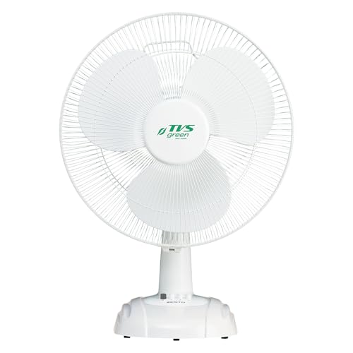 Image of Zesto Table Fans 400mm | Energy Efficient Portable Fan | 3 Years Warranty | Runs 25 hours on 1 unit of Electricity | White