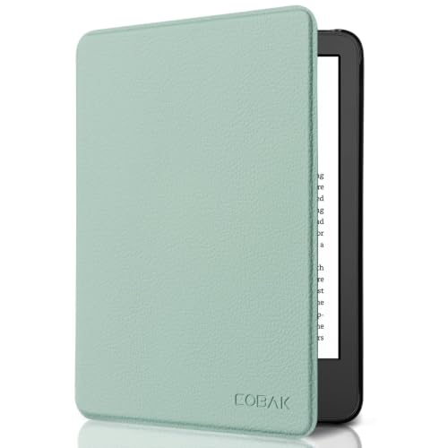 CoBak Case for All New 6 Inch Kindle 2024 and 2022 (11 Generation) - PU Leather Smart Cover Auto Sleep and Wake Premium Protective Case for Kindle Basic