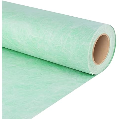 Upgraded Waterproof Membrane Thickened 23.6 mils 3.77ft x 98.5 ft / 371 Square Feet Waterproof Membrane for Shower Walls, Bathroom Flooring, Wet Room, Tile, Sauna, Steam Room Cover