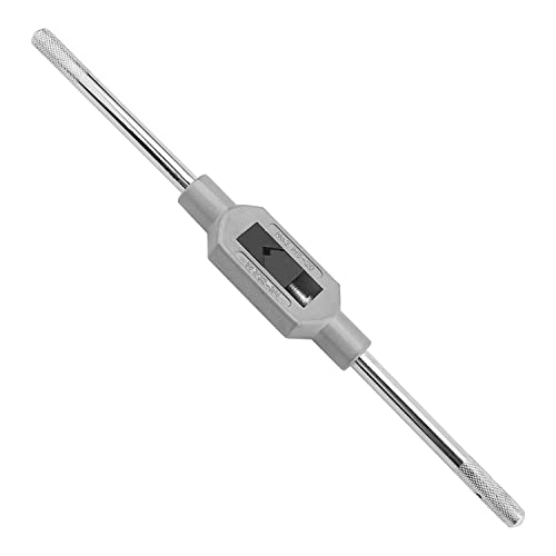 Auniwaig 1 x M5-M20 verstellbarer Windeisen aus Stahl, verstellbarer Schraubenschlüssel, Handwerkzeug, Handgewindebohrer, Gewindebohrer für Metallbearbeitung Cover