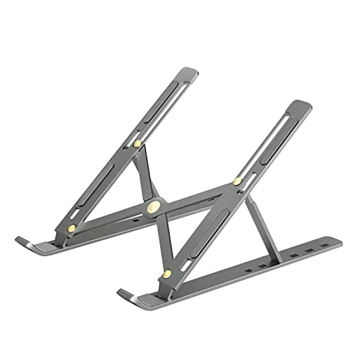 Base portátil ajustable para laptops aluminio plegable miniatura 1
