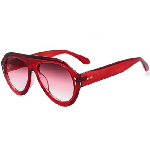Oversized Sunglasses Men Women Shades Uv400 Vintage Glasses