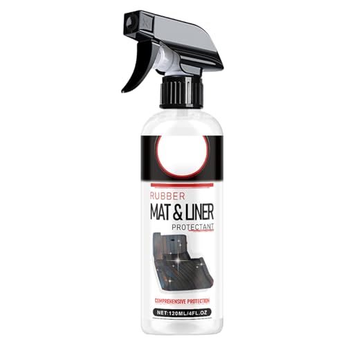 Nettoyant Spray Pour Intérieur Voiture - Protecteur Automobile 120 ml | Produits De Nettoyage Longue Durée Pour Véhicules | Entretien Tissu Pare-Chocs Camionnette Tapis Cuir Caoutchouc Revêtement