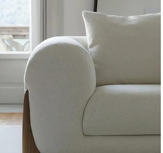 Image of A to Z Furniture Classic 3+2=5 Seater Sofa Set Luxury Chesterfield Leatherette Sofa in for Home Living Room & Office (Beige 3+2)