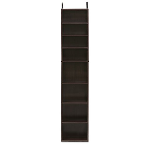 Image of FURINNO Indo 8-Tier Media Tower, Espresso