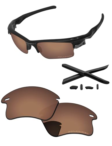 Image of Replacement Lenses & Rubber Kits for Oakley Fast Jacket XL OO9156 71mm - Precision Fit, UV Block, Impact Resistant