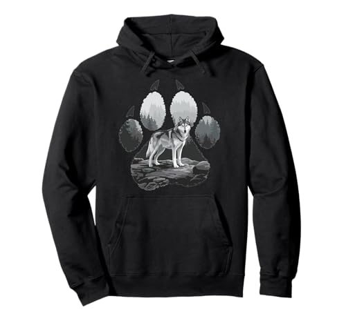 Sibirischer Husky Pullover Hoodie
