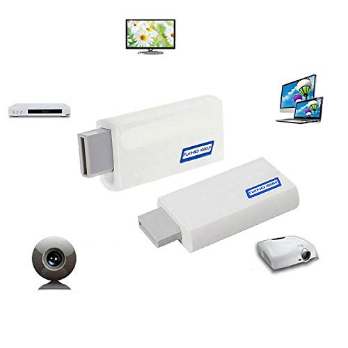 ubersweet UBERSWEET® Full HD Wii to Wii 2 HDMI 1080P Converter Adapter +HDMI Cable for Video Game-picture-20