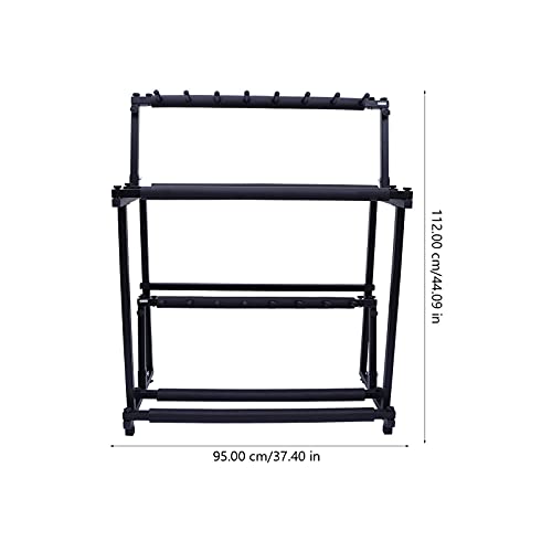 NUOBESTY Double Couches Guitare Ukulélé Stand Multiples Instrument Scène Studio Display Rack Porteurs De Stockage - Les Beatles, Paul McCartney, John Lennon, RIngo Starr, George Harrison NUOBESTY Double Couches Guitare Ukulélé Stand Multiples Instrument Scène Studio Display Rack Porteurs De Stockage – Image 4