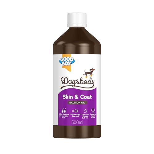 Good Boy Dogsbody Norwegian Salmon Oil For Dogs 500ml - Natural Omega 3, 6 and 9, Fish Oil Supplement for Healthy Skin and Coat - Image 2