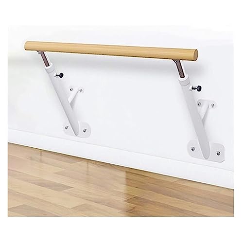 Barra da ballo regolabile – Bastone da ballo resistente in legno massiccio per montaggio a parete e autoportante, perfetto per adulti e bambini, ideale per stretching, yoga e allenamento fitness