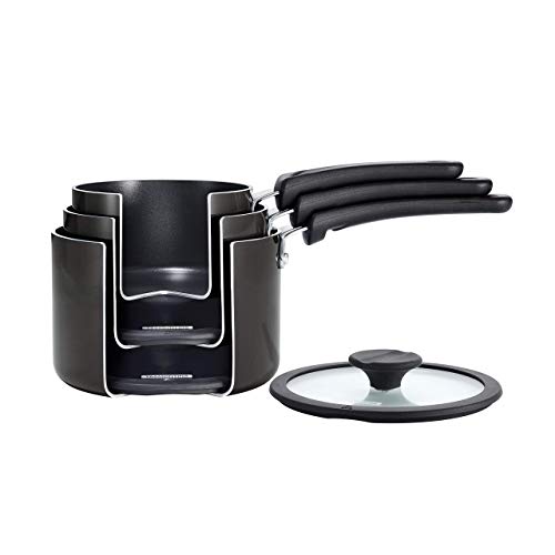 Matériel de cuisson gris Tramontina empilable au design moderne