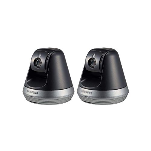 Samsung SNH-V6410PN SmartCam Pan/Tilt Full HD 1080p Wi-Fi IP Camera Bundle Double Pack