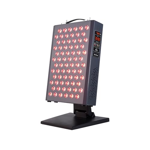 Hooga Red Light Therapy, Red Near Infrared LED Panel, 72 Quad Chip Flicker Free LEDs, Ultra Series, Clinical Grade Device for Energy, Pain, Skin, Recovery, Sleep, Performance. ULTRA360.