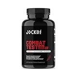 Jocko Fuel Test Booster for Men - Natural Endurance, Stamina, & Strength Booster - Muscle Builder for Men & Nitric Oxide Support with Ginger Root, Shilajit, & Tongkat Ali, 120ct (30 Servings)