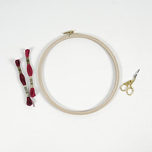 DMC MK0028 Embroidery Drum 18.6, Wood, 26.2 x 1.1 x 27.5 cm, 26,2 x 1,1000000000000001 x 27,5 cm - Image 2