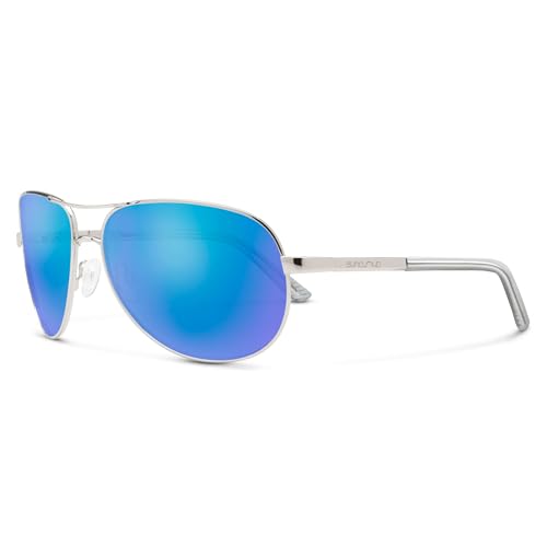 Image of Suncloud Aviator Polarized Sunglasses - 100% UV Protection - Comfortable Fit, Trendy Design - for Men & Women