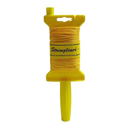 11400 Original Mason’s Line Reels Stringliner® Original Torcida DORADO 270' (4 Pack) miniatura 1