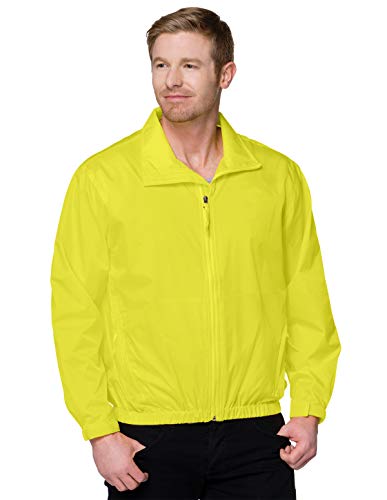 Image of AFC Men's Lightweight Windbreaker Zip Up Jacket Small to 6x Big & Tall Coat