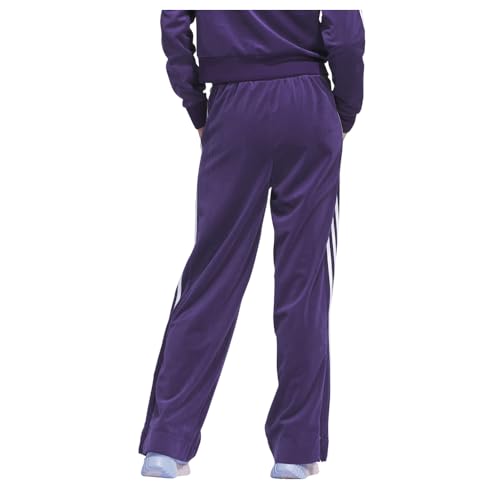 adidas Womens Y2k Glam Drawstring Pants Training Casual Drawstring - Purple - Size L2