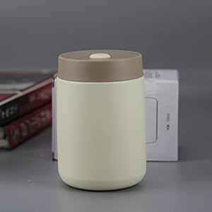 Gestoofde beker 304 roestvrij staal kinderen thermosbeker draagbare gift cup student cup thermosbeker stoofpot lichtgeel