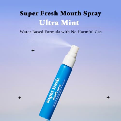 Perfora Super Fresh Assorted Mouth Spray | Instant Fresh Breath, Alcohol-Free, Teeth Remineralization, SLS-Free | 10 ml x 2