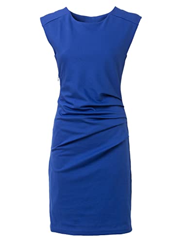 Robe cocktail col rond India KAFFE : Ne froisse pas, extensible et élégante pour vos événements