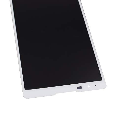 Image of LCD Screen Display with Digitizer Touch Panel Without Bezel Frame for LG X max K240(White)