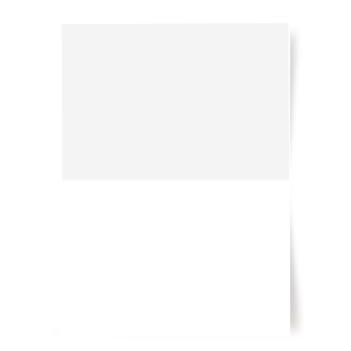 Designer Greetings - Tarjetas de agradecimiento en blanco para cualquier ocasión, con texto en relieve en papel de aluminio blanco y plateado (100 notas de agradecimiento en relieve, sellos y sobres