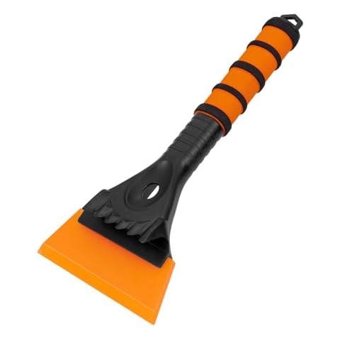 BEEWAY Ice Scraper with Wide TPU Blade Cover