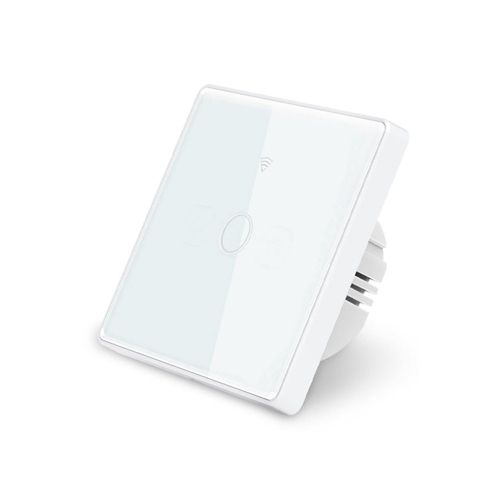 Interruptor de Pared Wi-Fi, Control de Pantalla Táctil Inteligente para, Interruptor de Luz Inteligente, Se Utiliza para Ajustar la Luz