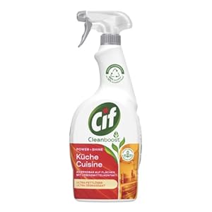 Cif Power & Shine Reiniger Spray Küche (750 ml), 6er Pack