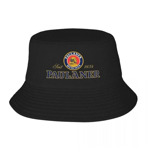 Sombrero de Cubo Paulaner Munchen Panamá para Hombre, Mujer, Sombreros, Hip Hop, Sombreros de Pescador, Gorras Unisex de Verano para Pesca en la Playa