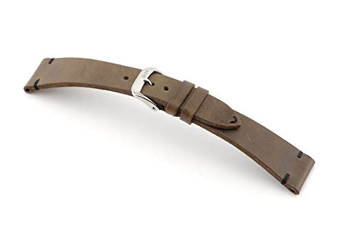 Bracelet de montre pour homme en cuir moka RIOS1931 Walker
