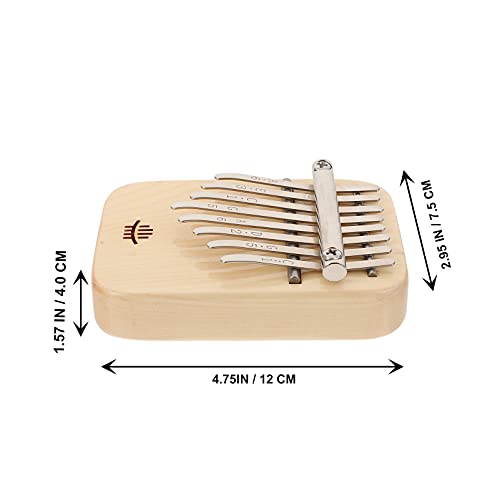 Generic Kalimba Duim Piano 8 Sleutel Mini Draagbare Mbira Vinger Piano Muziekinstrument Met Tune En Sticker Voor… - Image 8